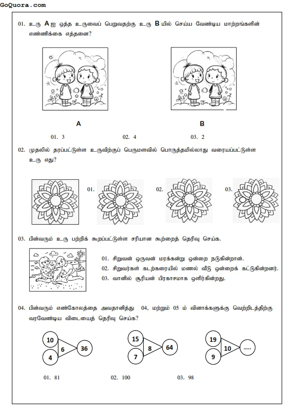 Grade 5 Sisusaviya model Paper 2025