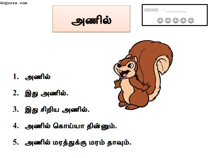 ஆரம்பப்பிரிவு மாணவர்களுக்கான வாசிப்பு பயிற்சிகள்