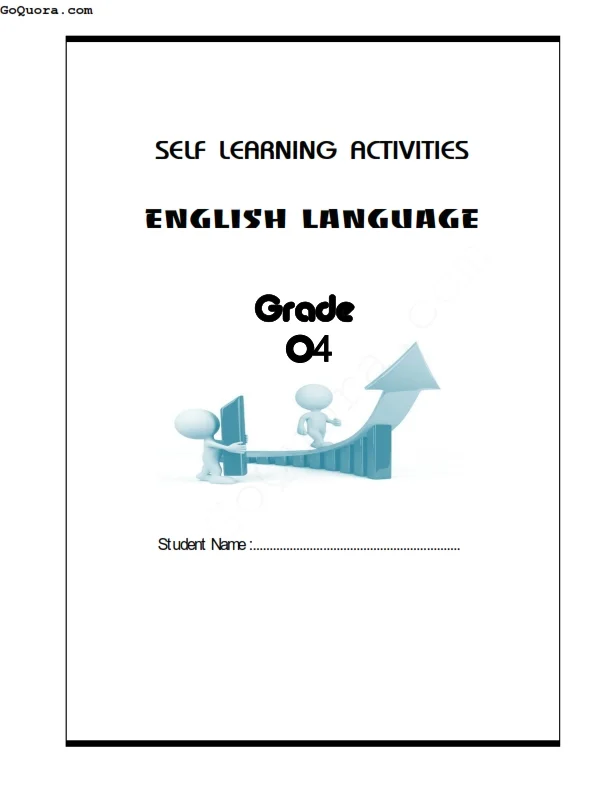 Grade 4 English Self Learning Activities