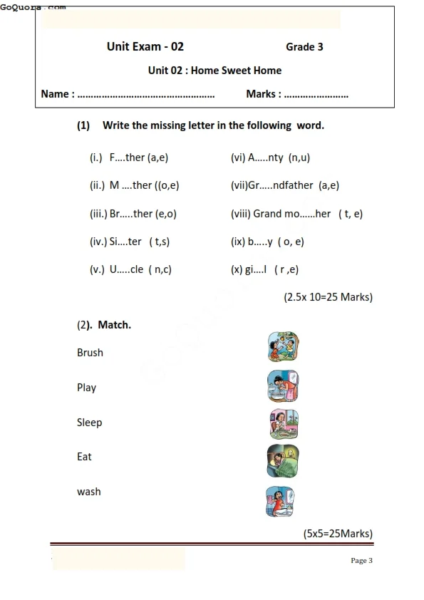 ENGLISH SELF LEARNING ACTIVITIES Pdf