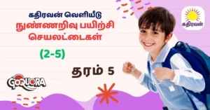 தரம் 5 நுண்ணறிவு பயிற்சி செயலட்டை - கதிரவன் வெளியீடு