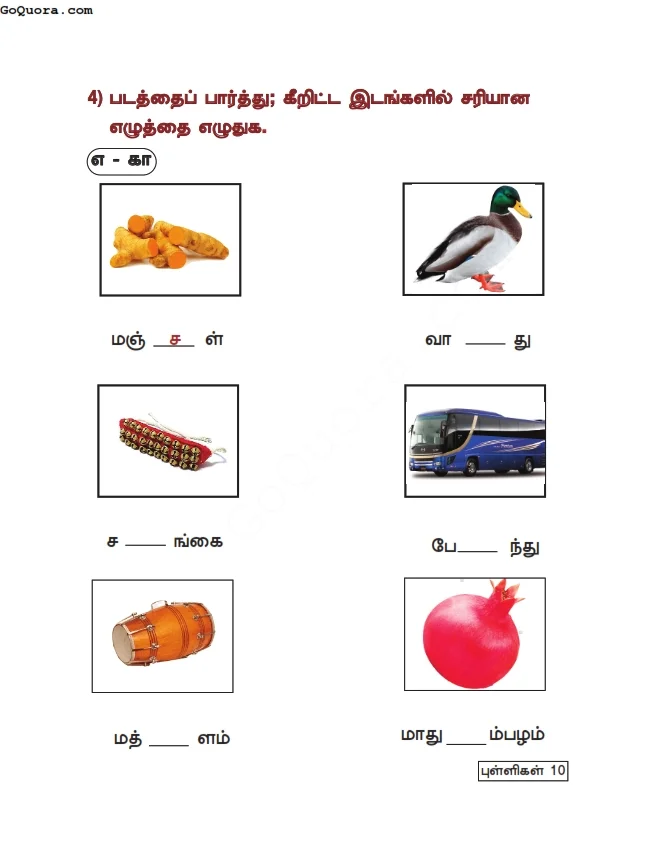 தரம் 2 பயிற்சி செயலட்டைகள் Pdf