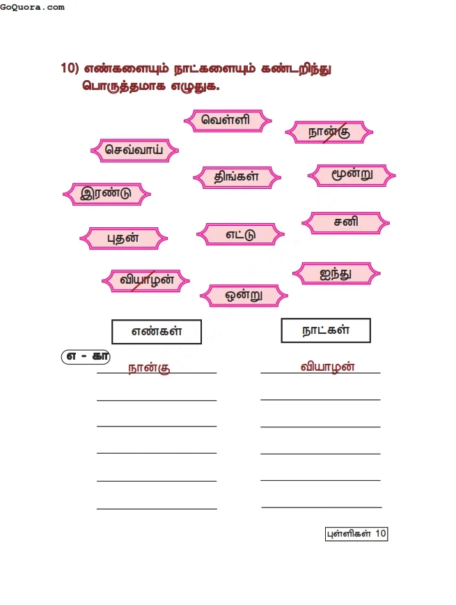 தரம் 3 பயிற்சி செயலட்டைகள் Pdf