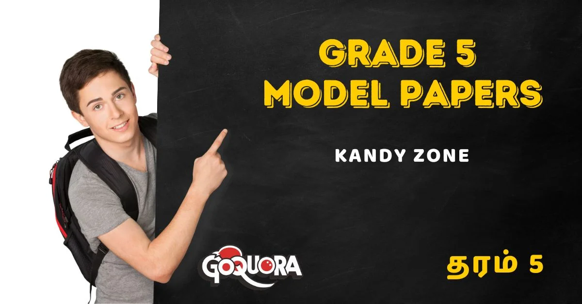 Grade 5 Model paper tamil medium - kandy zone
